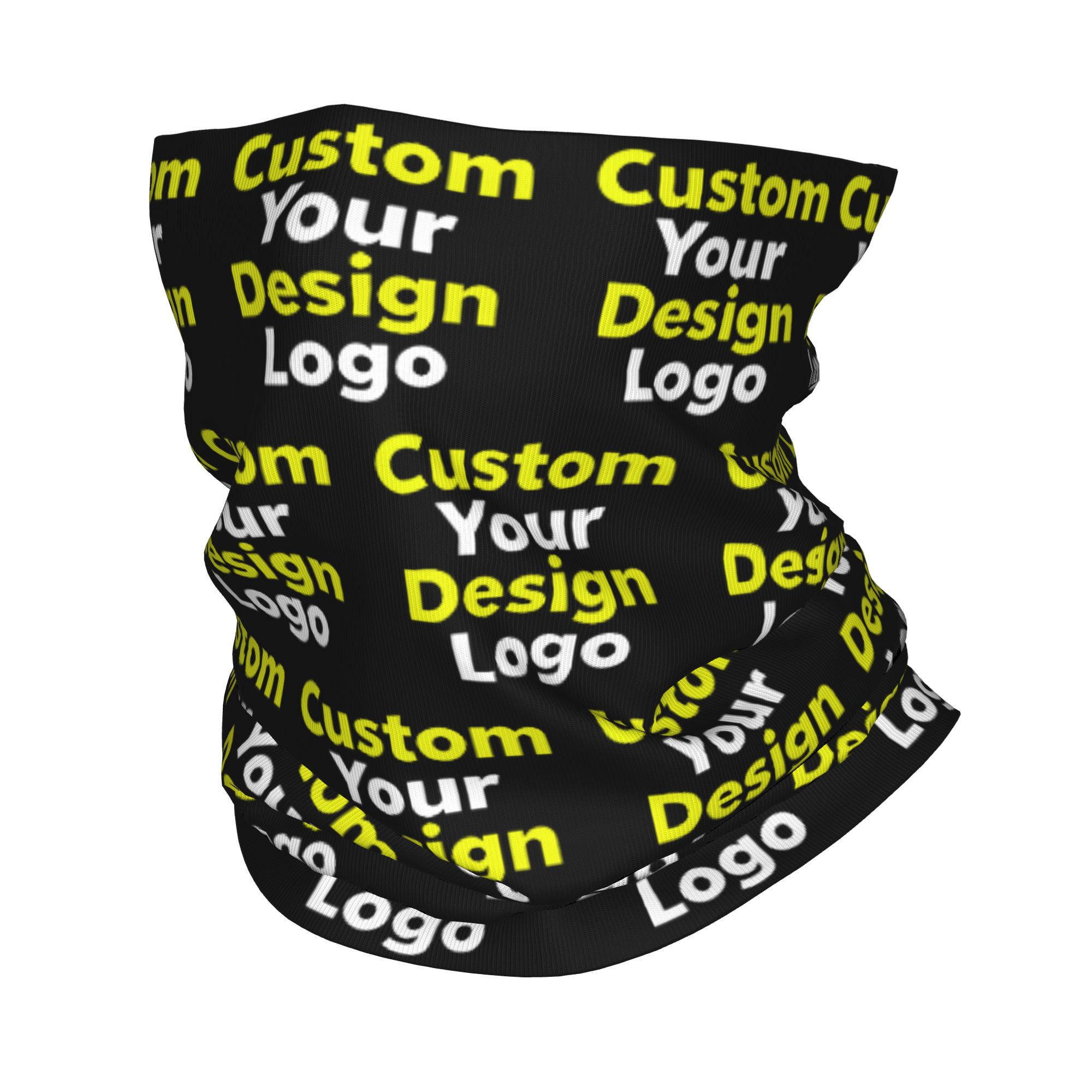 Men'S Fashion Logo - Custom Custom Your Design Logo Bandana