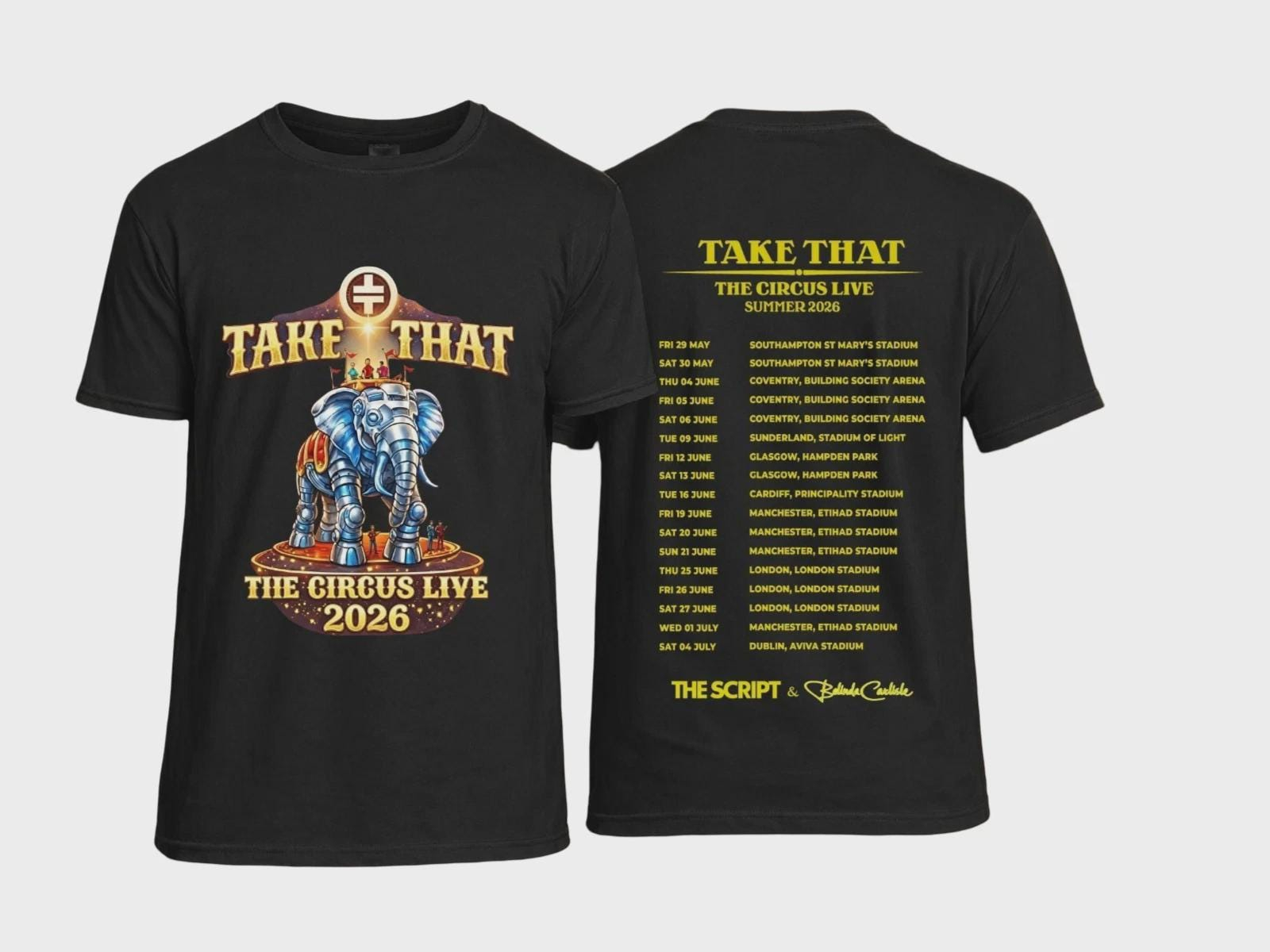 Men'S Fashion Uk 2026 - Take That The Circus Live Tour