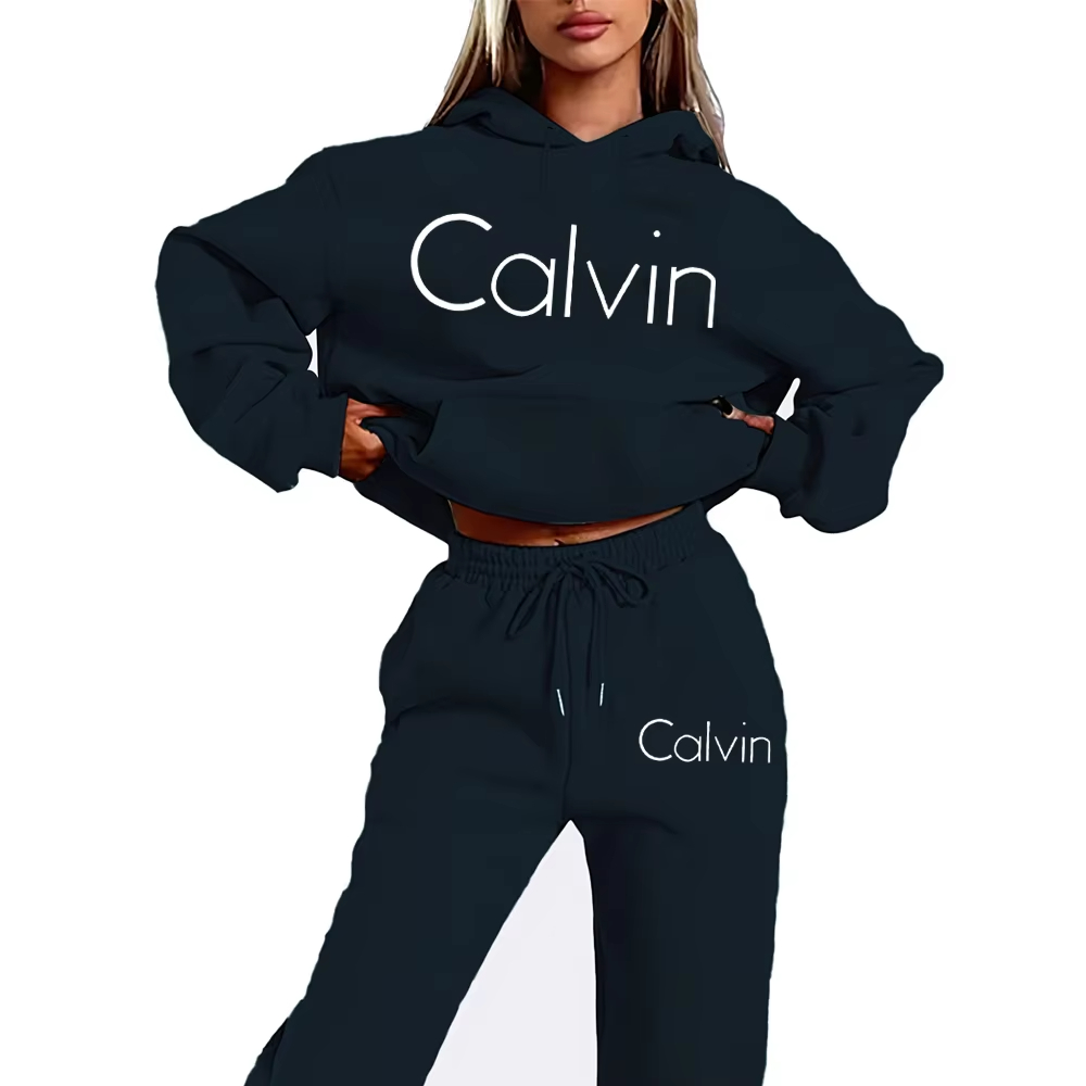 Streetwear Hoodie - Men Women Letter Print Tracksuit Drawstring
