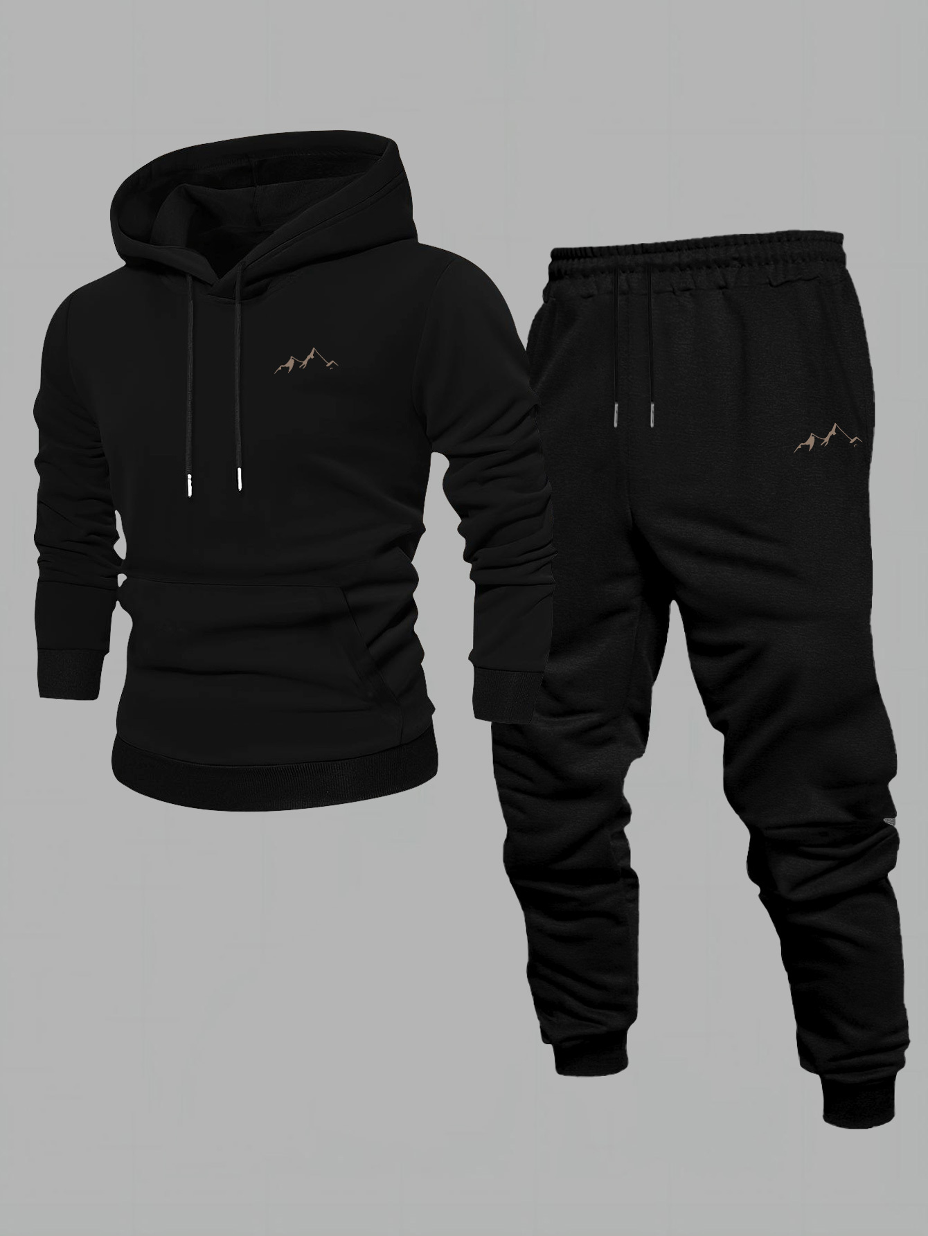 Streetwear Hoodie - Men 2 Piece Tracksuit Set Autumn