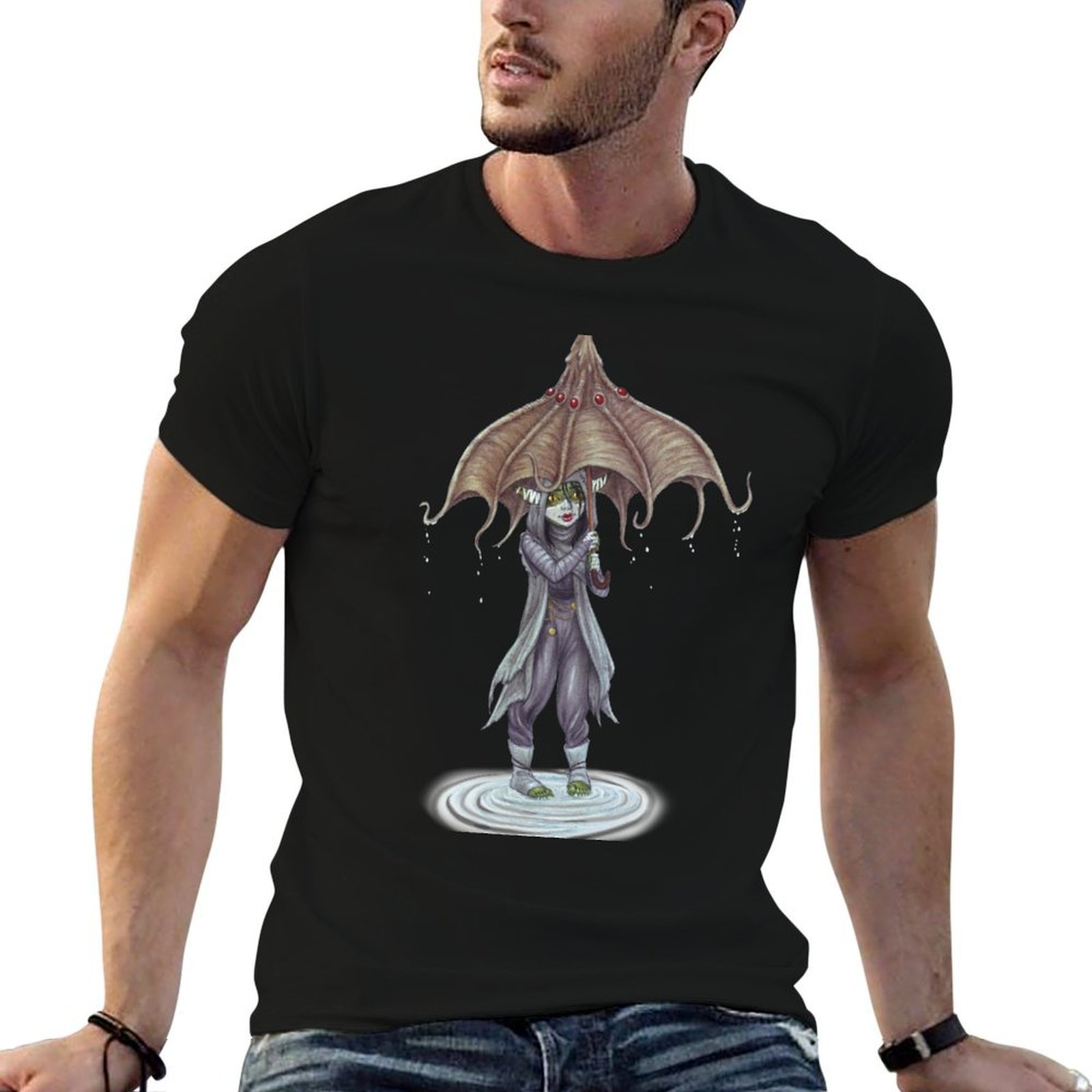 Men'S Fashion Umbrella - Nott n umbrella T-Shirt Casual Fashion