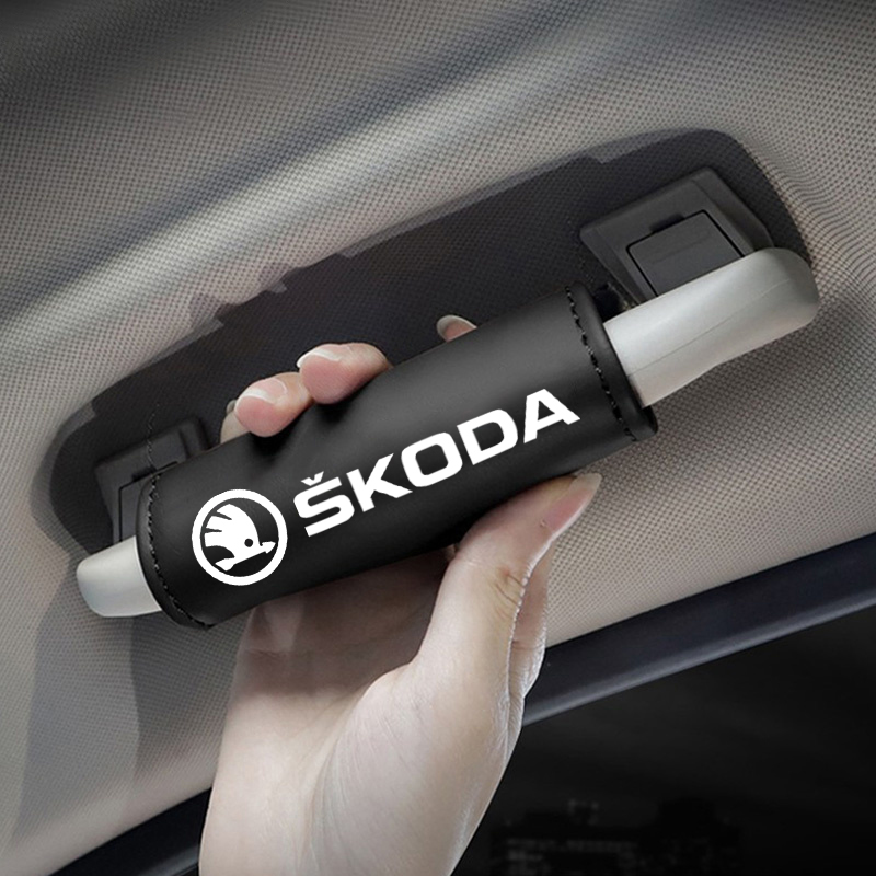 Driving Gloves Leather - Leather Car Roof Armrest Pull Cover