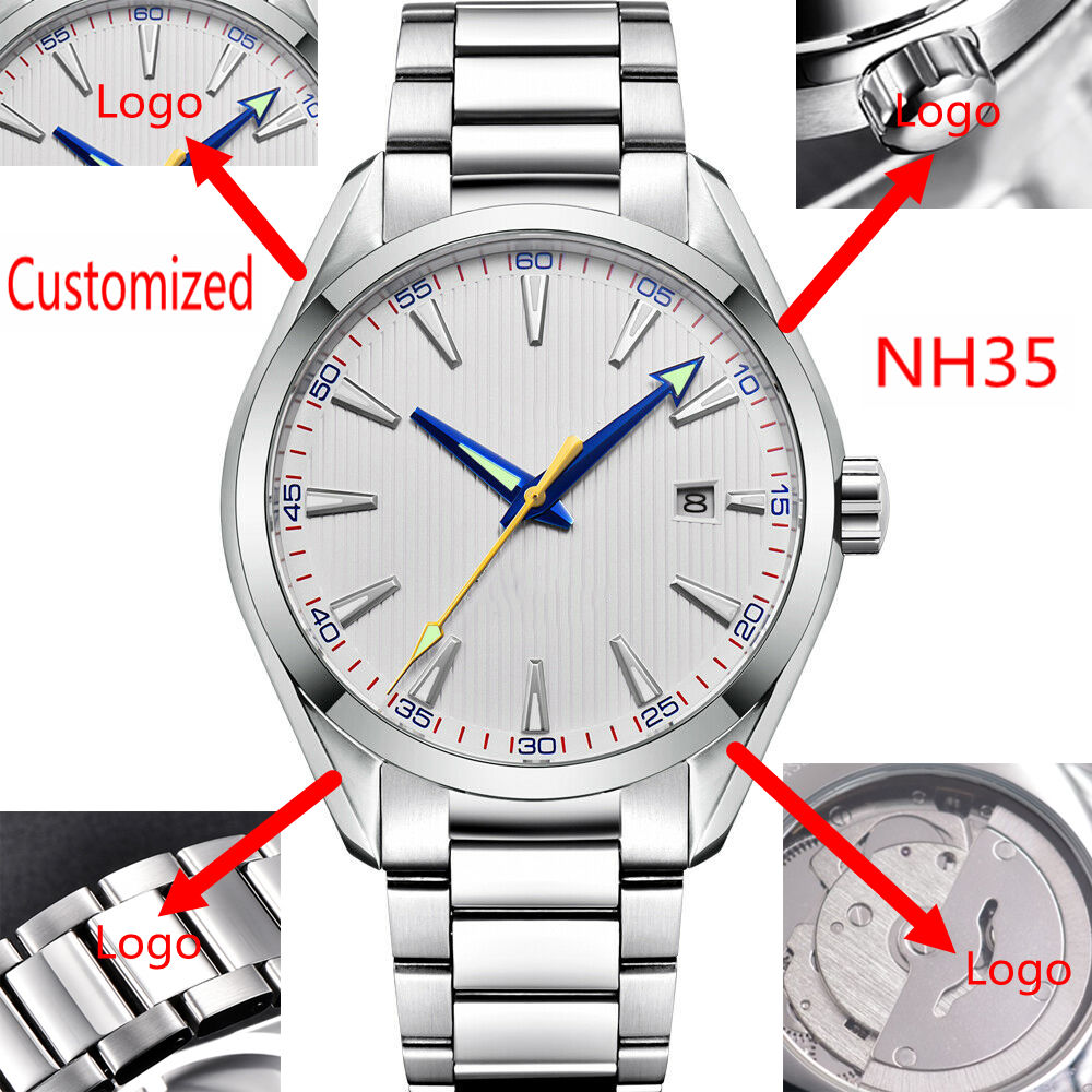 Men'S Fashion Logo - Custom Logo 41mm Men Miyota/NH35 Automatic