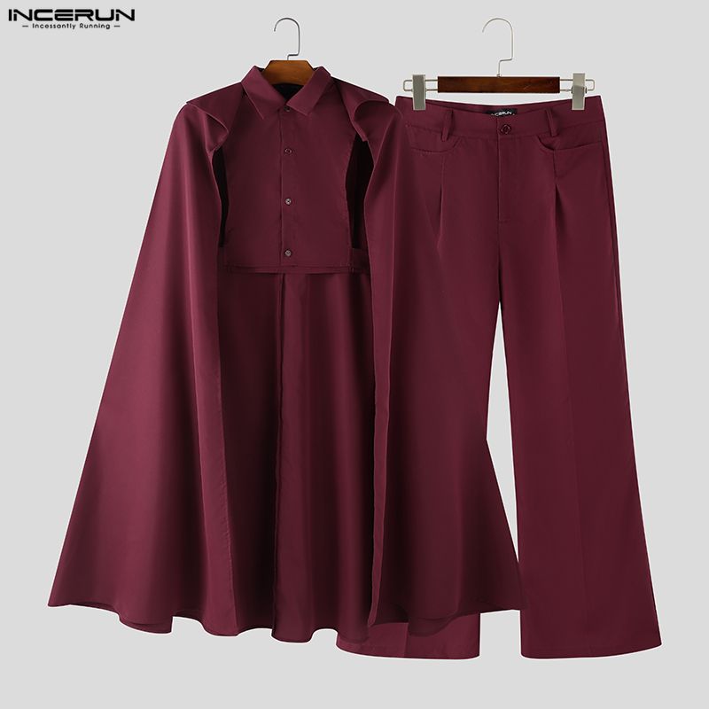 INCERUN Men Sets Solid Color L - Men'S Fashion 2026 review and price