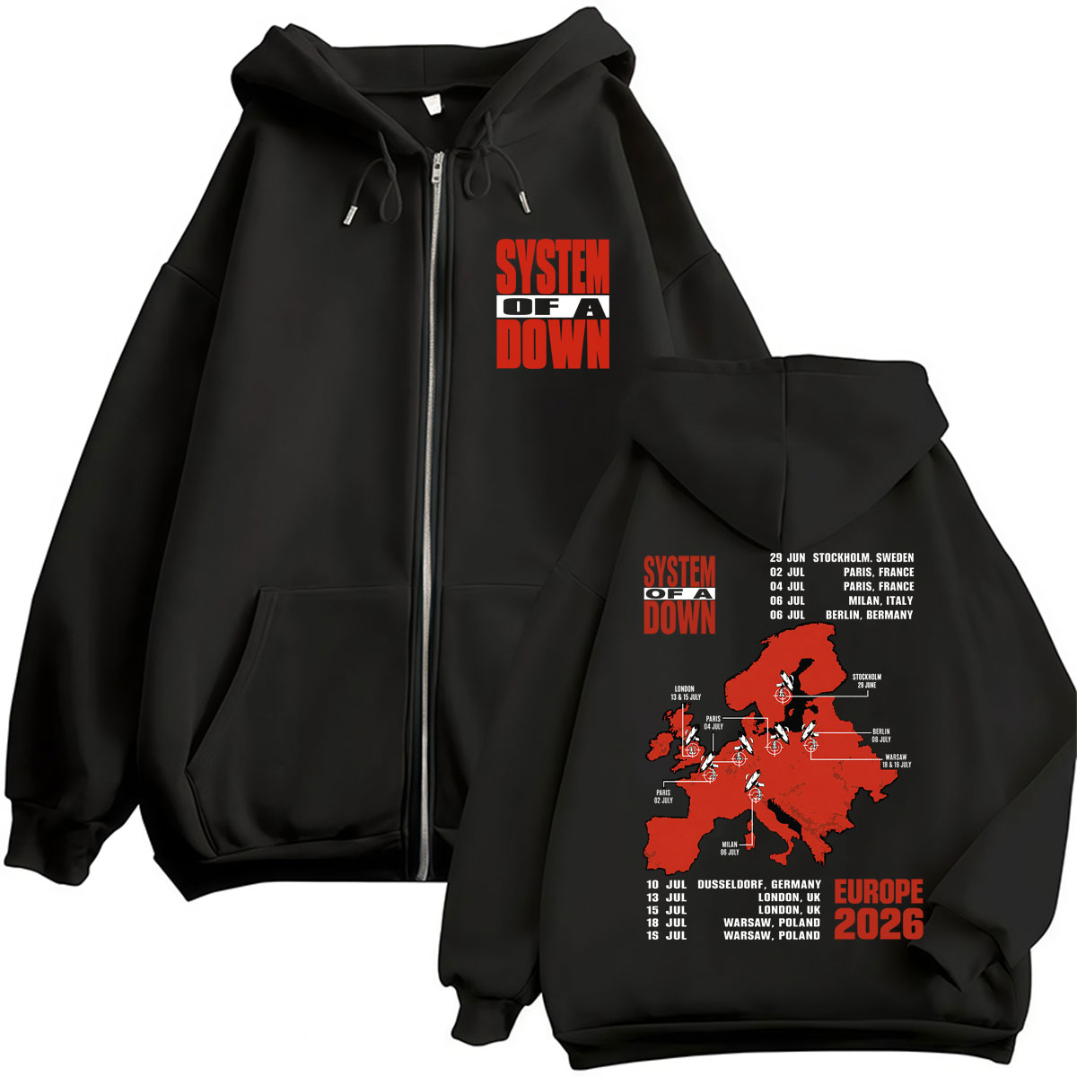 System of A Down EU and UK Tou - Men'S Fashion Uk 2026 review and price