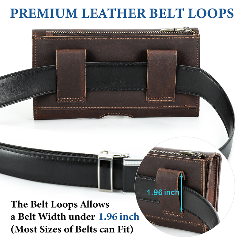 Cowhide Leather Waist Bag Phon - Leather Belt Braided review and price