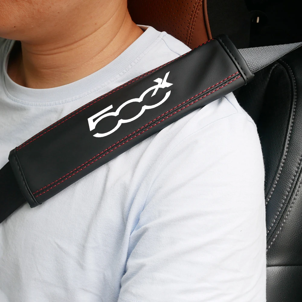 For Fiat 500X 1pc Cowhide Car  - Leather Belt Braided review and price
