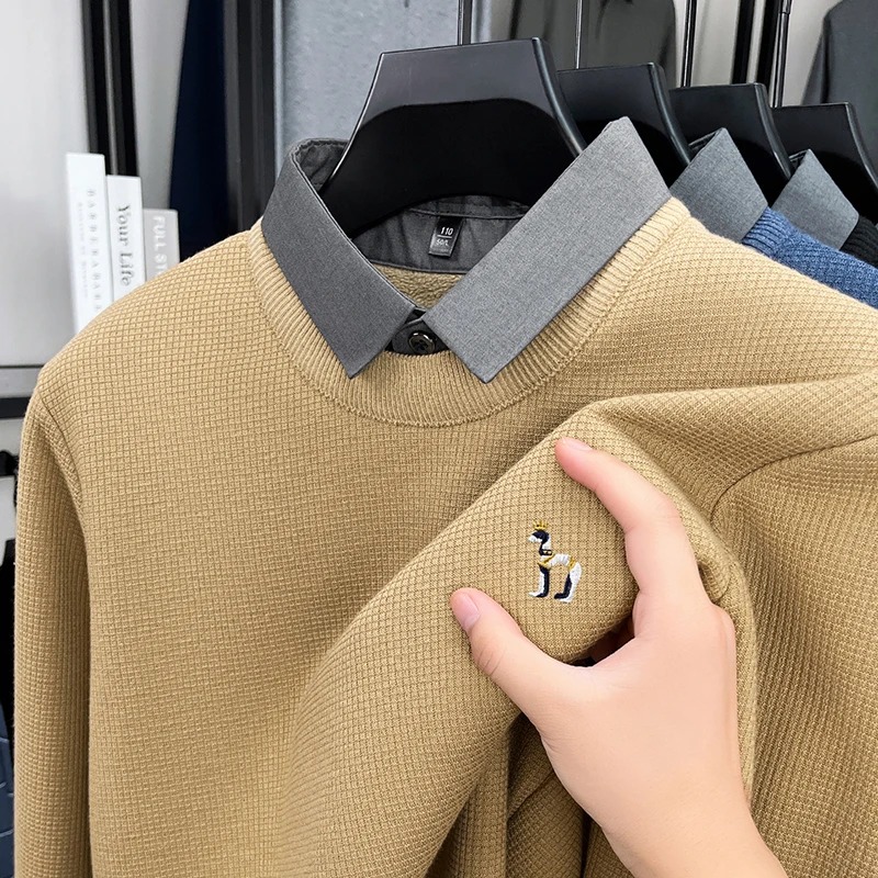 Luxury brand men's long sleeve - Mens Fashion Mullet review and price