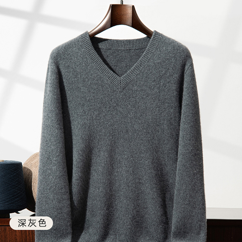Thickened Cashmere Sweater Men - Mens Fashion Mullet review and price
