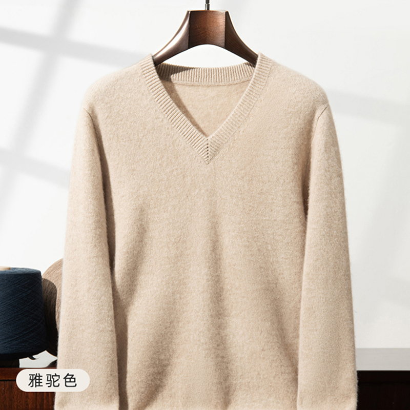 Thickened Cashmere Sweater Men - Mens Fashion Mullet review and price