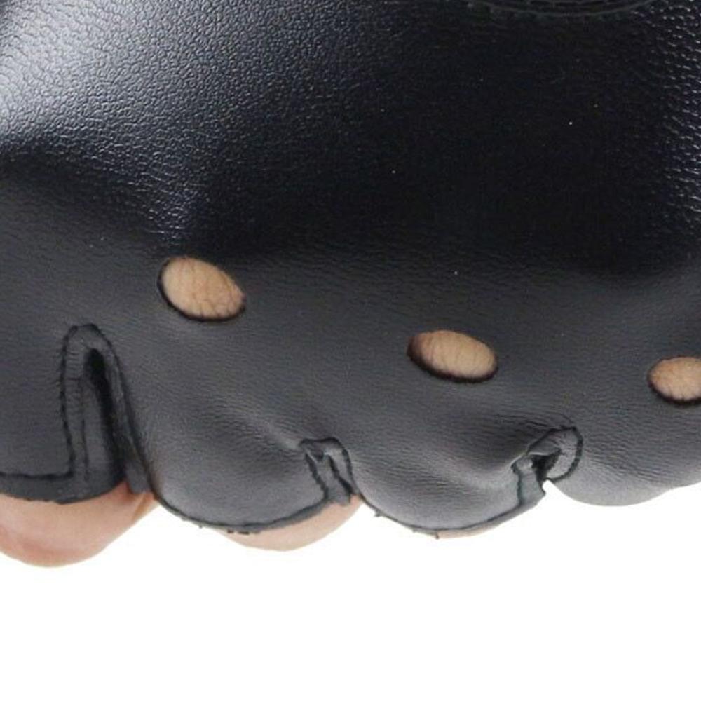 Unisex Fingerless Driving PU L - Driving Gloves Leather review and price