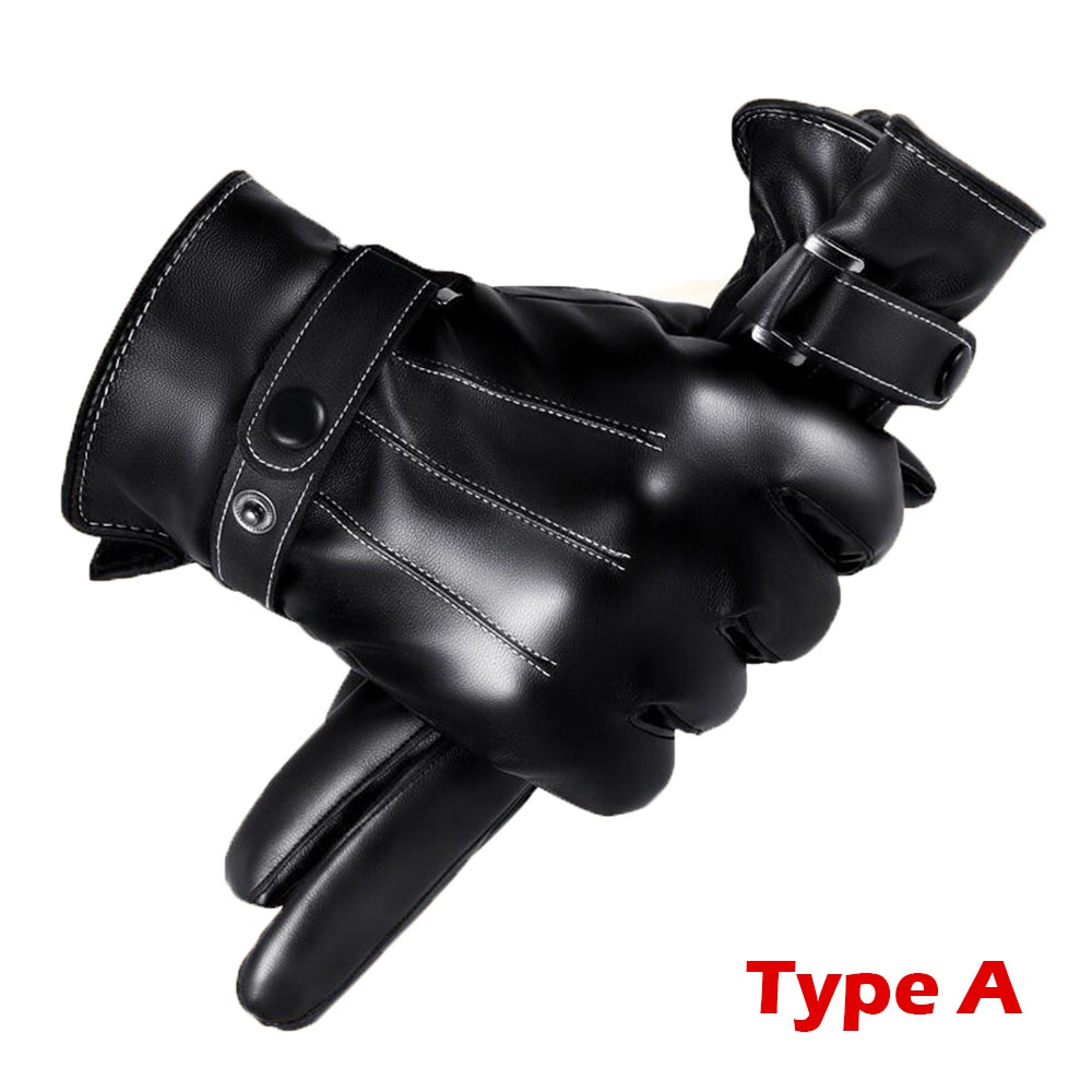 1Pair Winter Gloves Warm Drivi - Driving Gloves Leather review and price