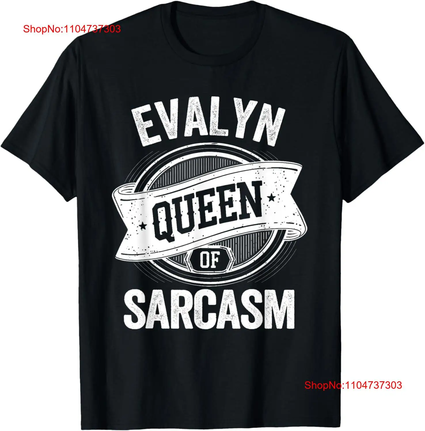 EVALYN Cute Queen Of Sarcasm N - Men'S Fashion Names review and price