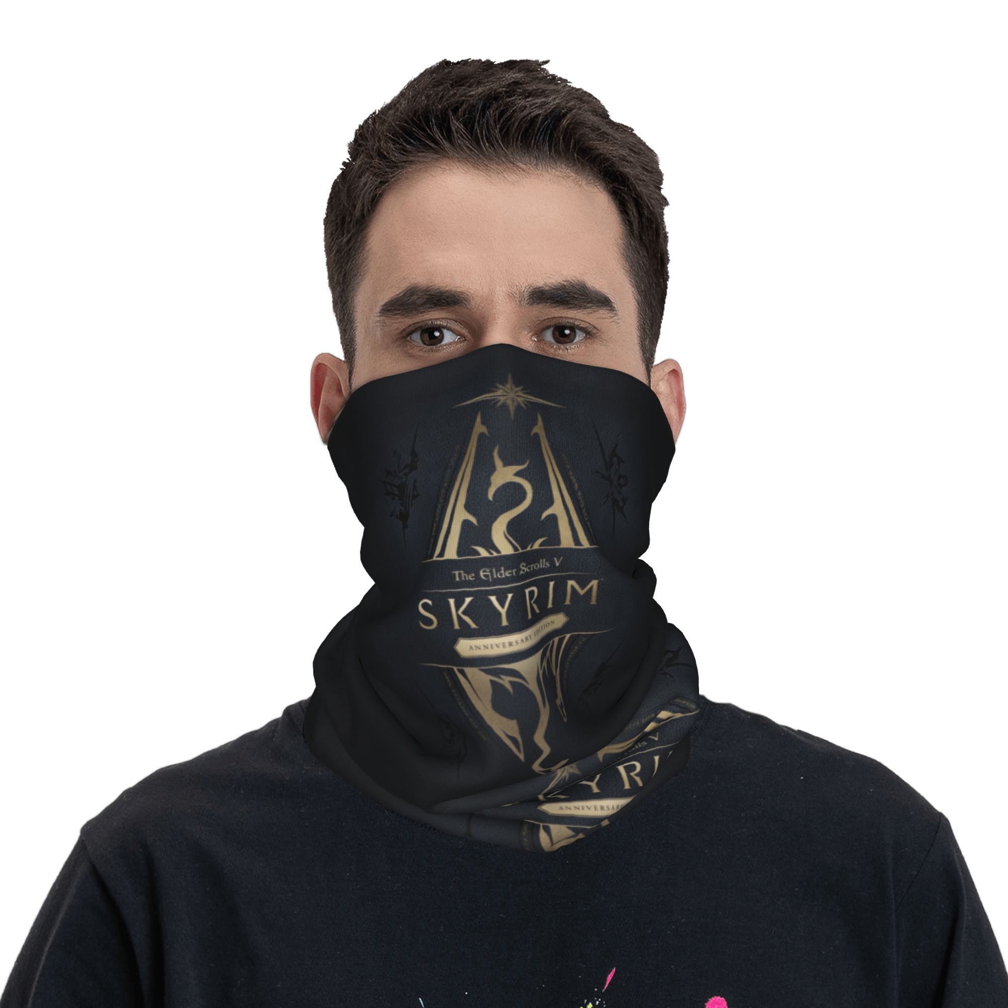 Custom Skyrim Logo Bandana Win - Men'S Fashion Logo review and price