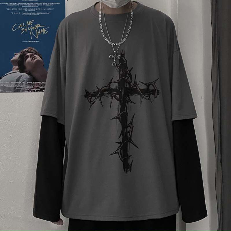 Grunge Clothes Women Long Slee - Men'S Fashion Aesthetics review and price