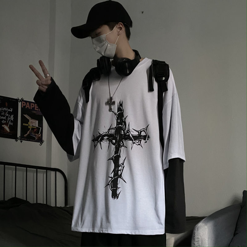 Grunge Clothes Women Long Slee - Men'S Fashion Aesthetics review and price