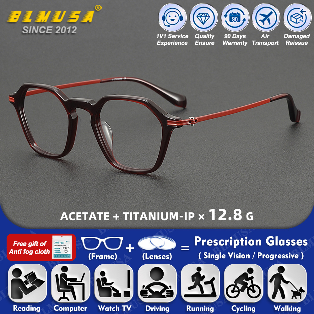 BLMUSA (S) Fashion Men Pure Ti - Mens Fashion Reading Glasses review and price