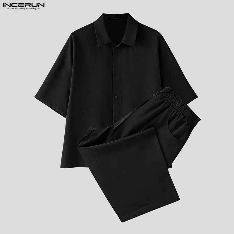 INCERUN Men's Sets Solid Lapel - Men'S Fashion 2026 review and price