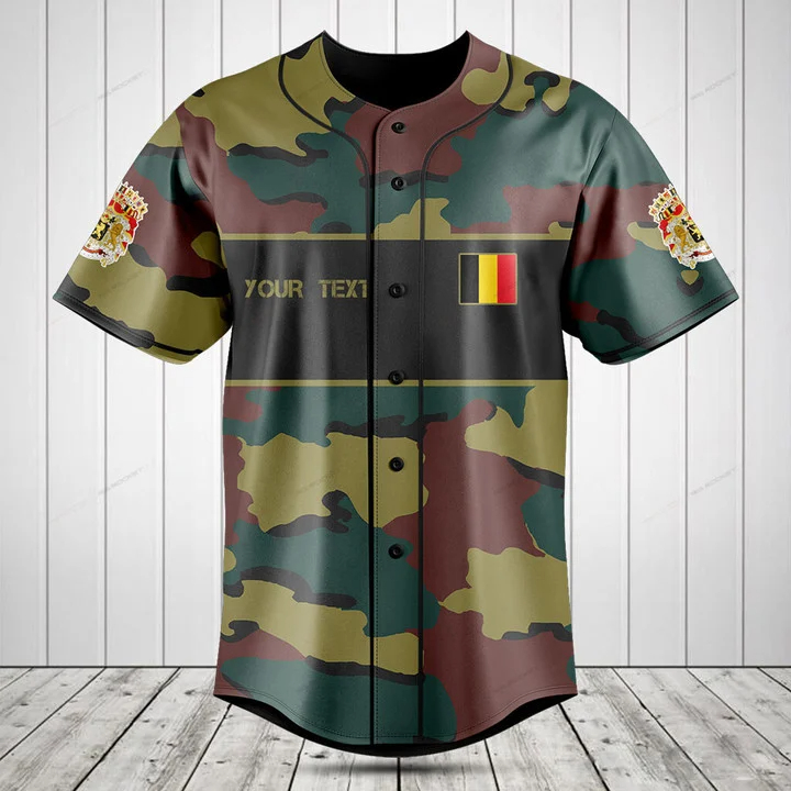 Custom Name Belgium Flag Camou - Men'S Fashion Names review and price