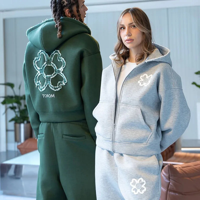 Spring Autumn Oversized 4 Leaf - Streetwear Hoodie review and price