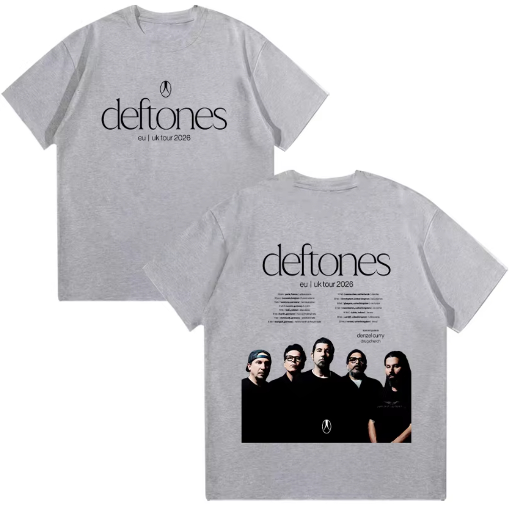 Deftones EU UK Tour 2026 T-shi - Men'S Fashion Uk 2026 review and price