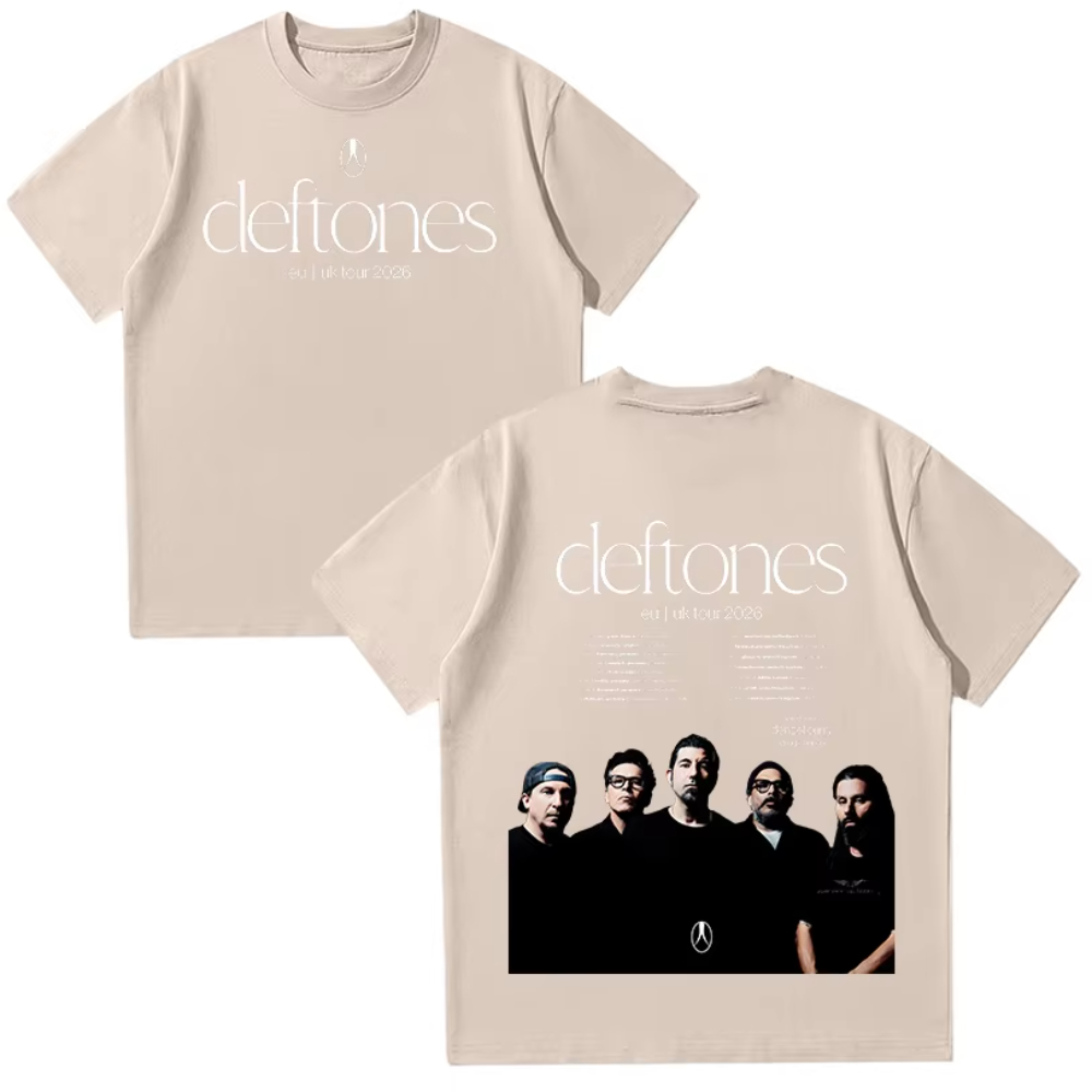 Deftones EU UK Tour 2026 T-shi - Men'S Fashion Uk 2026 review and price