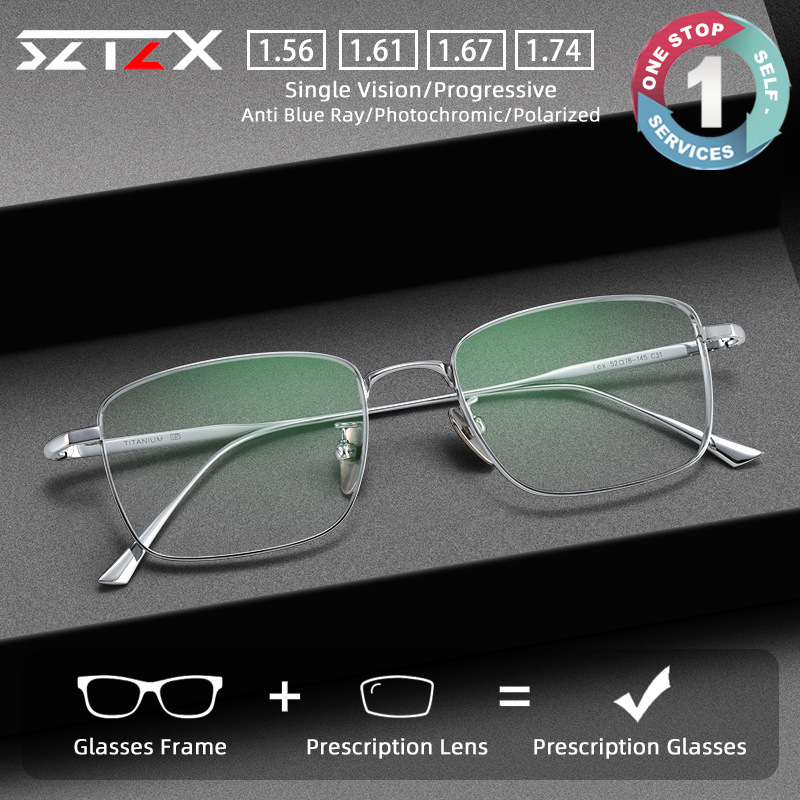 SZTZX Pure Titanium Wire Retro - Mens Fashion Reading Glasses review and price