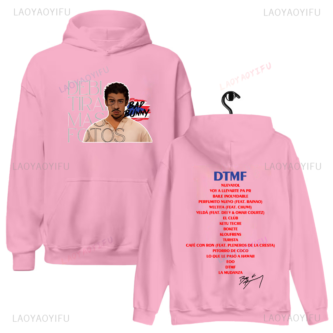 Bad Bunny Album DTMF Print Pul - Men'S Fashion For 70 Year Old review and price