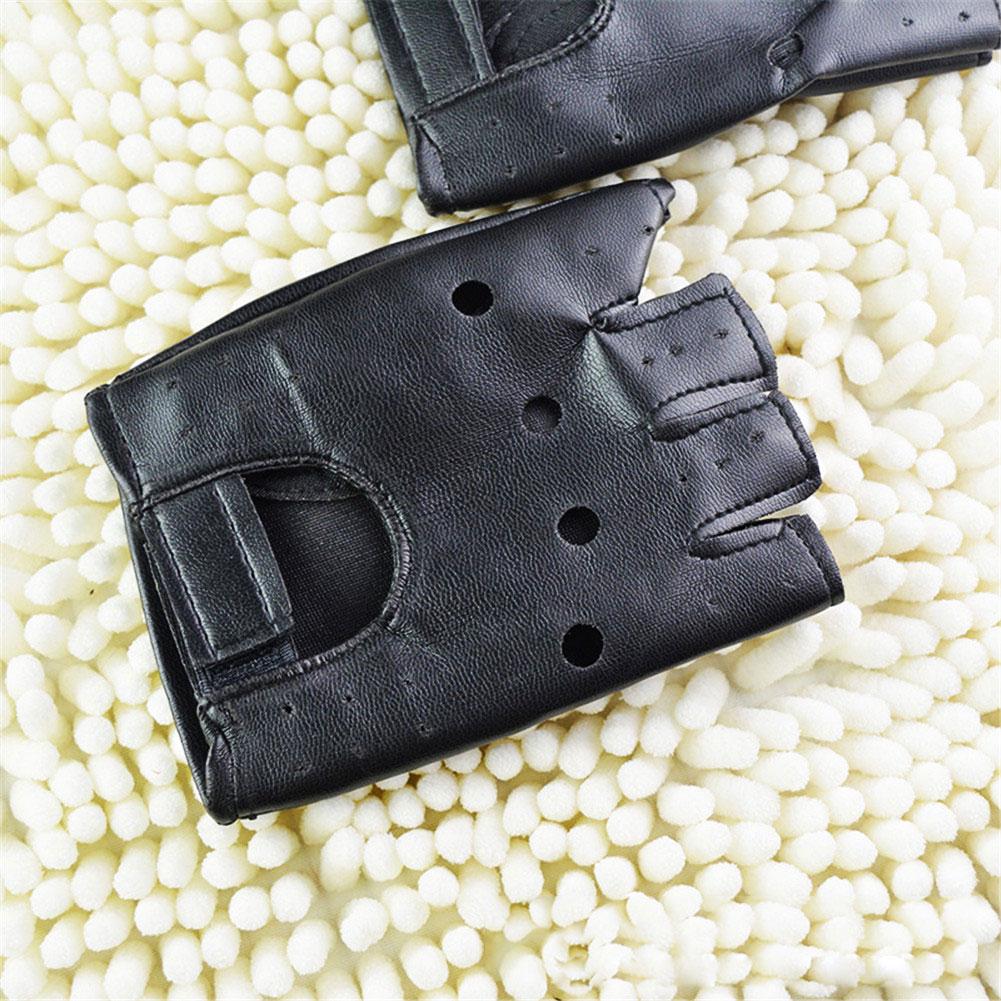 Unisex Half-Finger Gloves Thea - Driving Gloves Leather review and price