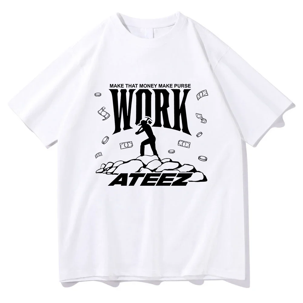 Ateez Work Vector T Shirt Fash - Men'S Fashion Aesthetics review and price