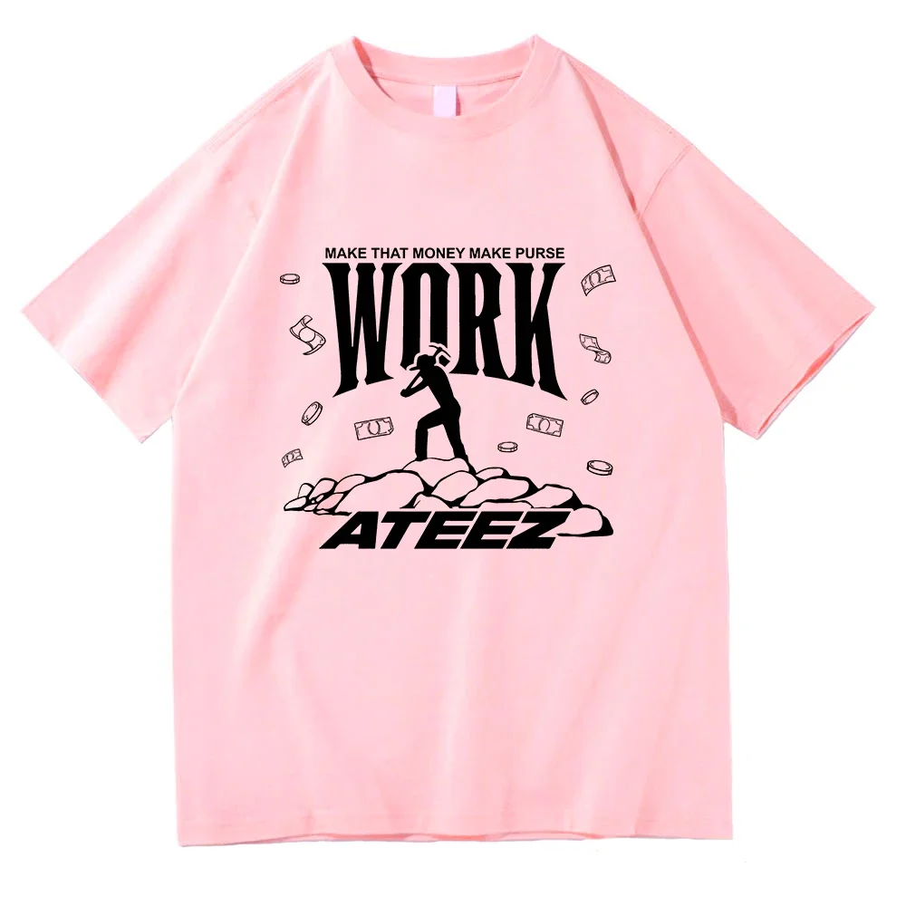 Ateez Work Vector T Shirt Fash - Men'S Fashion Aesthetics review and price