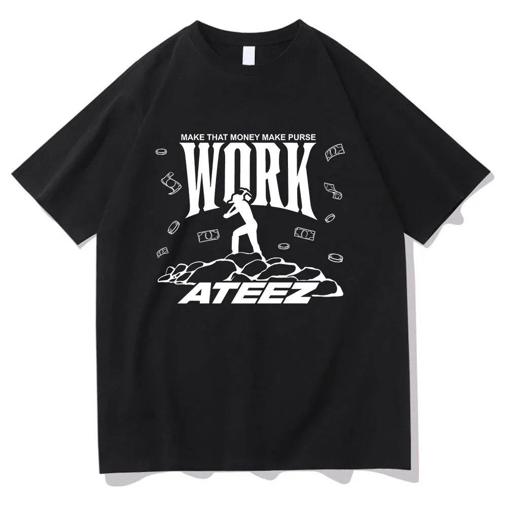 Ateez Work Vector T Shirt Fash - Men'S Fashion Aesthetics review and price