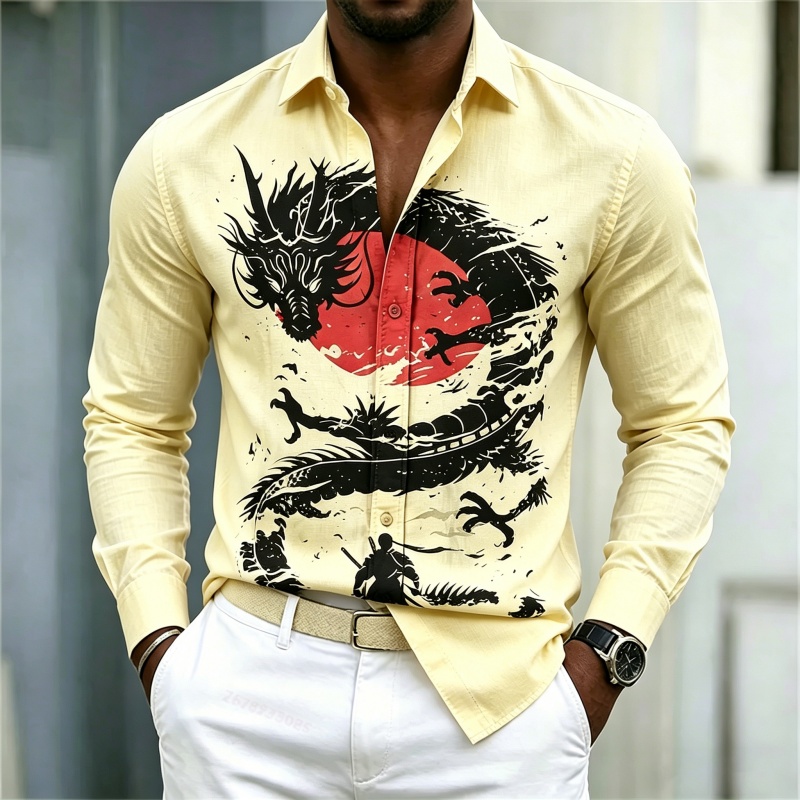 2026 New Men's Shirt White Bla - Men'S Fashion 2026 review and price