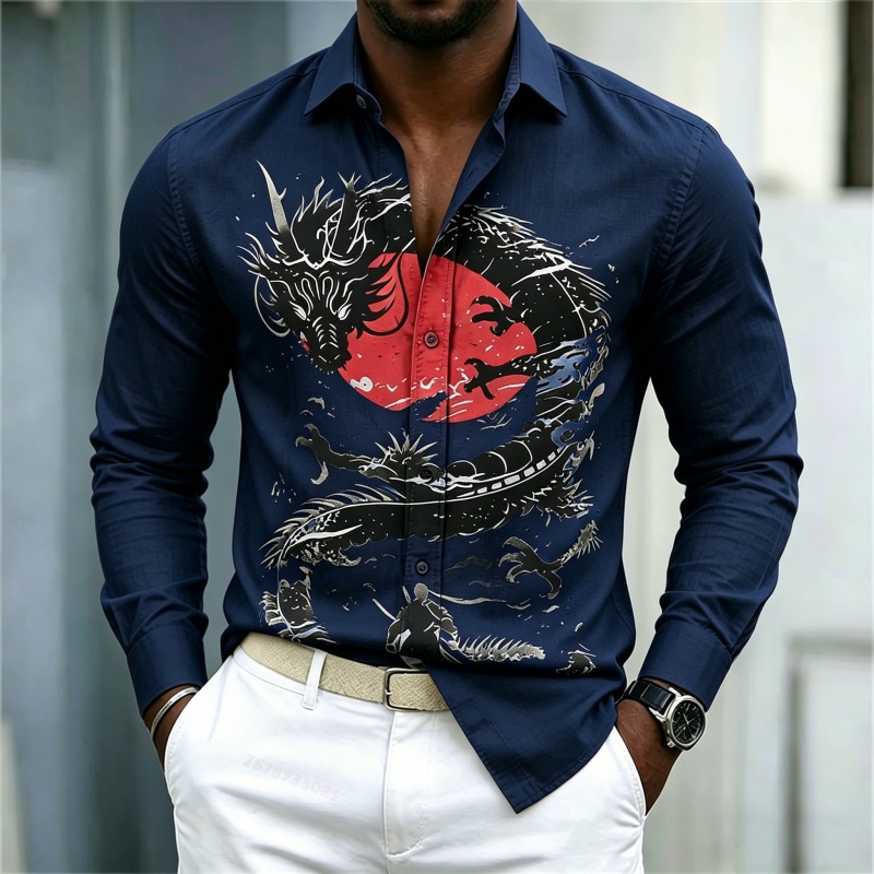 2026 New Men's Shirt White Bla - Men'S Fashion 2026 review and price