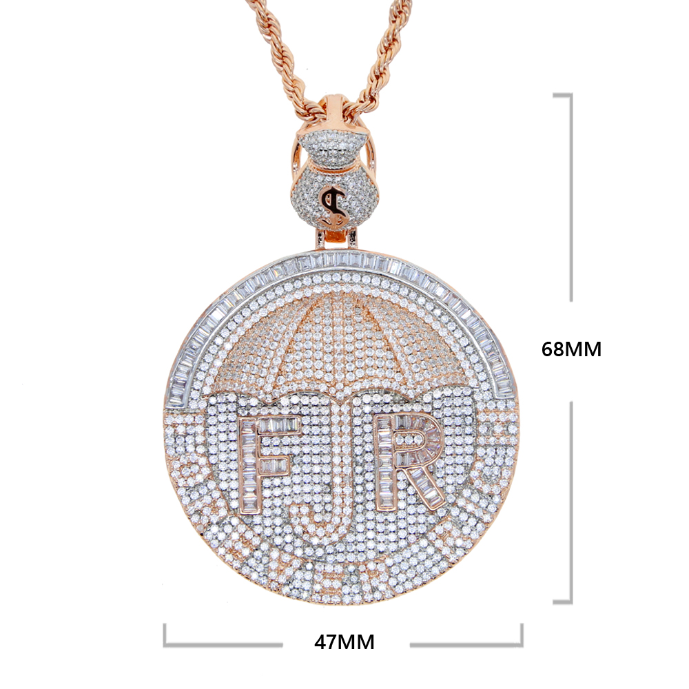Iced Out Bling CZ Letter Forev - Men'S Fashion Umbrella review and price