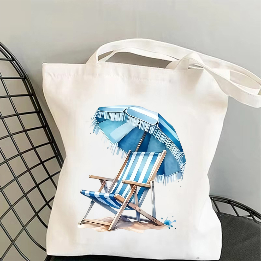 Watercolor Beach Chair And Umb - Men'S Fashion Umbrella review and price