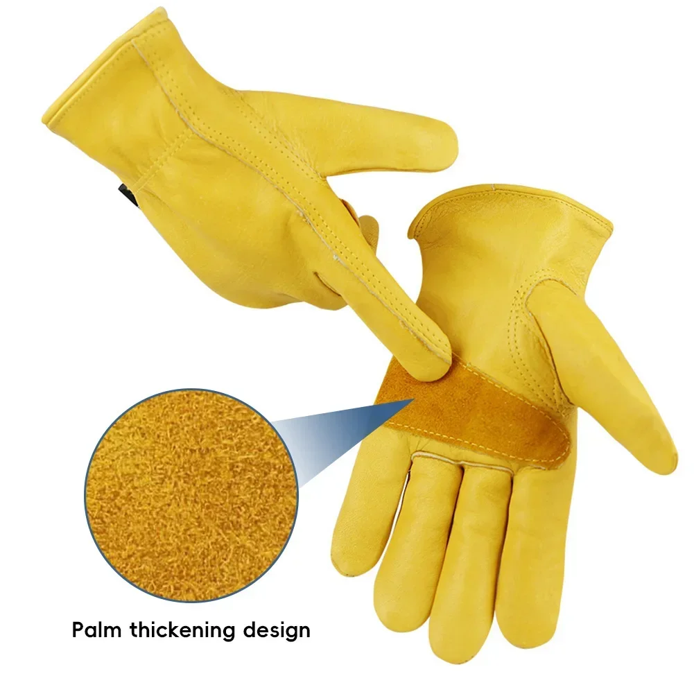Leather Work Safe Gloves for G - Driving Gloves Leather review and price