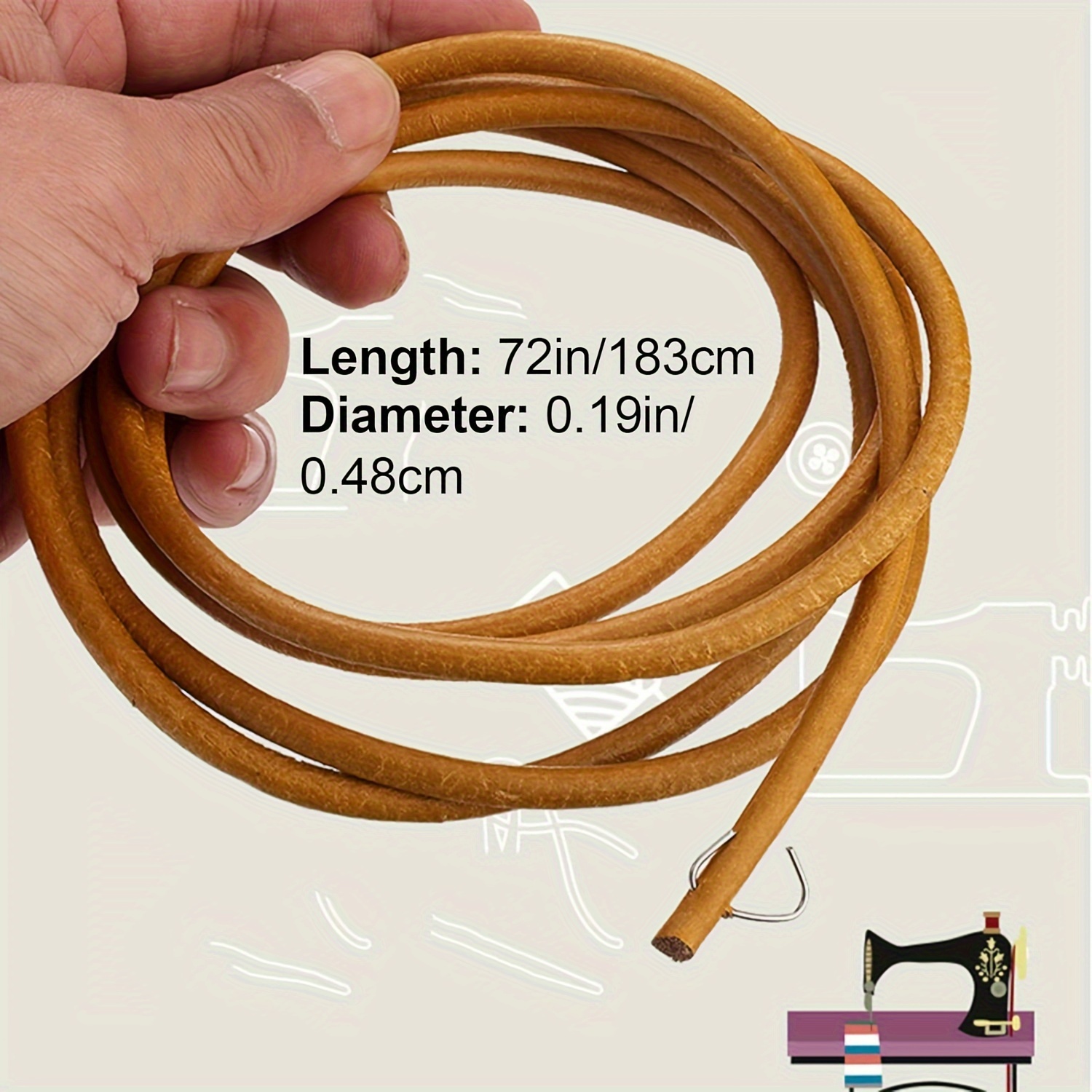 Durable brown cowhide pedal se - Leather Belt Braided review and price