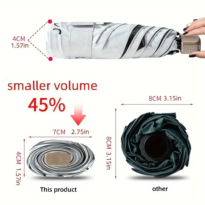 Small Folding Umbrella Sun Wom - Men'S Fashion Umbrella review and price