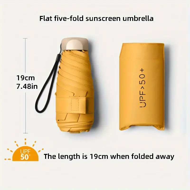 Small Folding Umbrella Sun Wom - Men'S Fashion Umbrella review and price