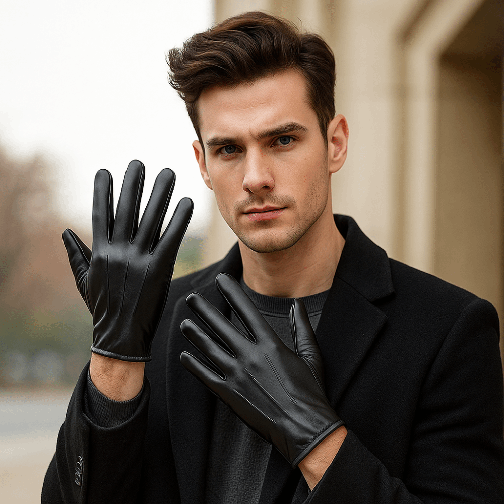 Fashion Black Driving Gloves P - Driving Gloves Leather review and price