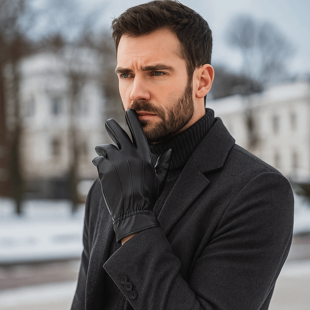 Fashion Black Driving Gloves P - Driving Gloves Leather review and price