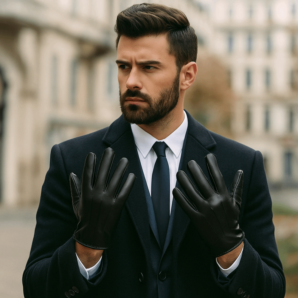 Fashion Black Driving Gloves P - Driving Gloves Leather review and price