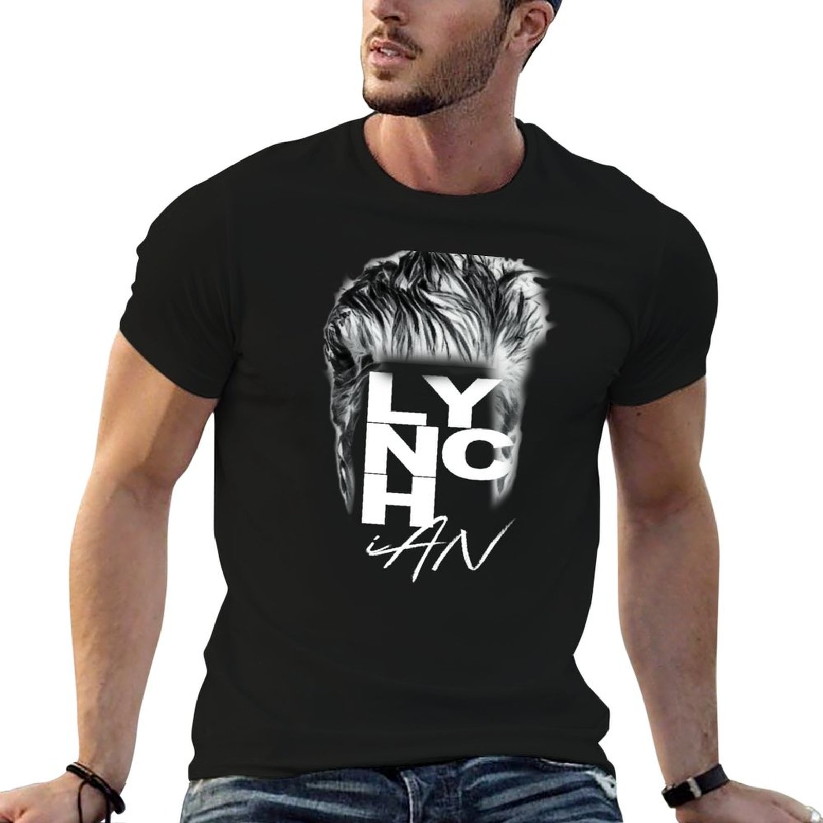 Lynch Haircut - Black T-Shirt  - Men'S Fashion Haircuts review and price