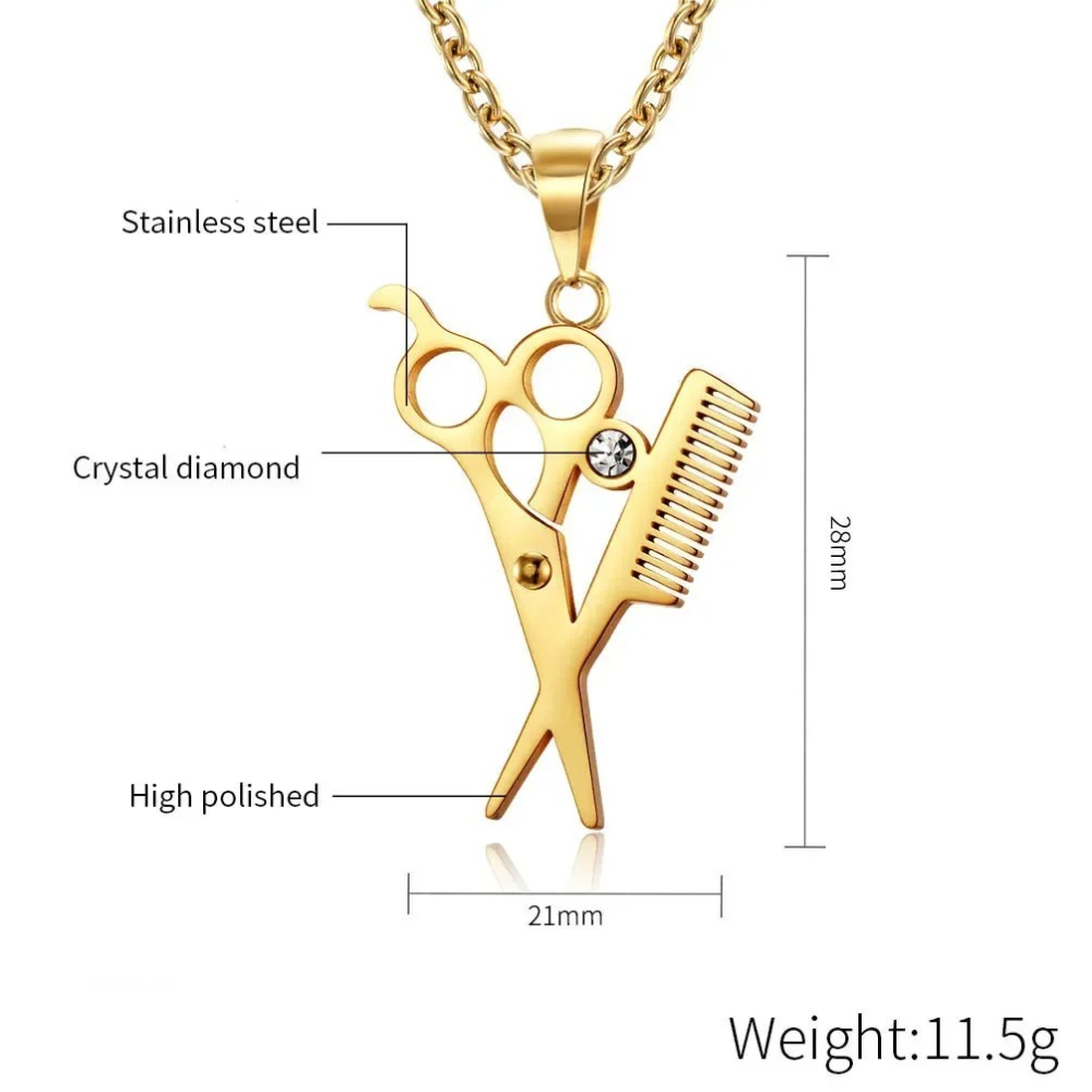 Hairstylist Scissors Comb Pend - Men'S Fashion Haircuts review and price