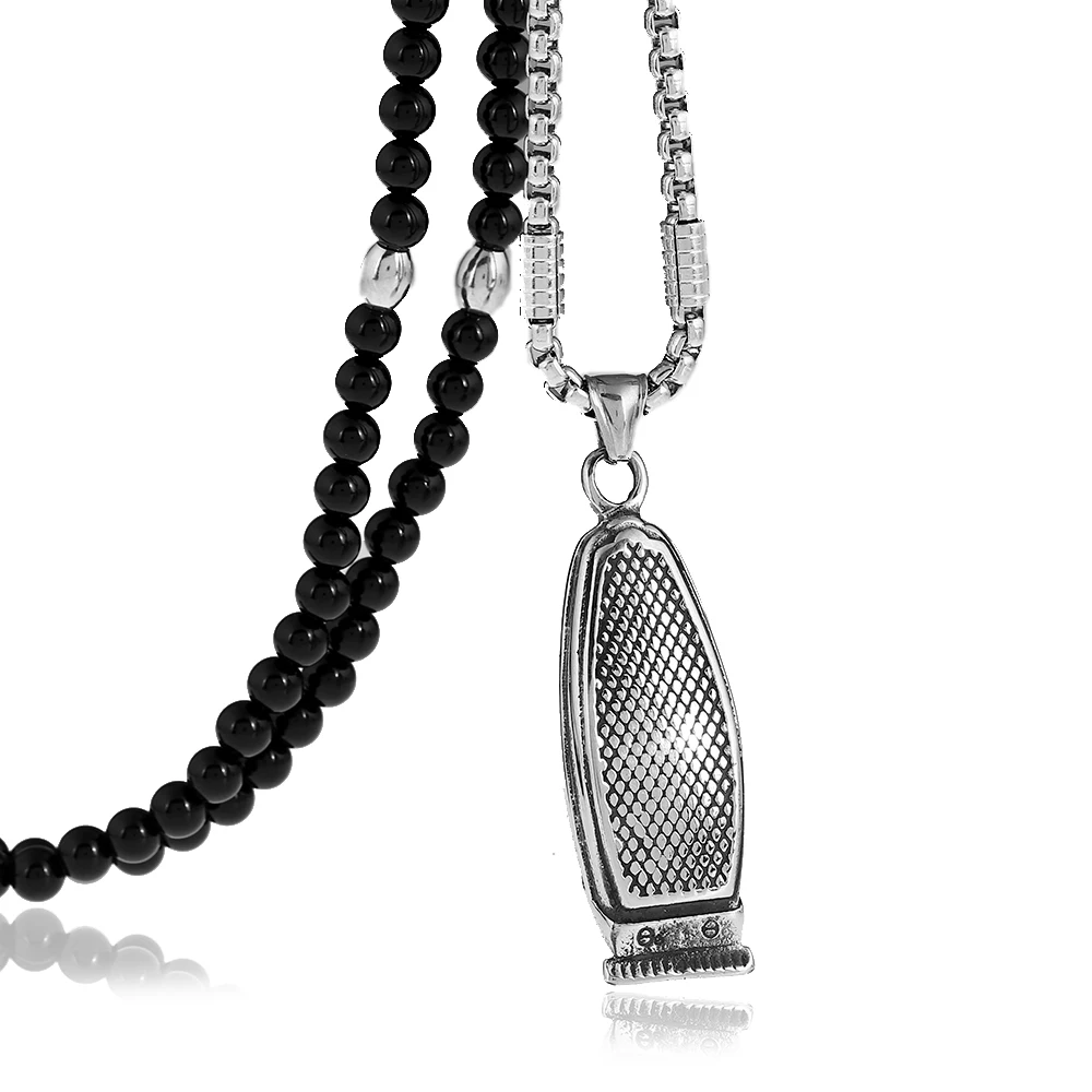Men's Barber Pendant Necklace  - Men'S Fashion Haircuts review and price