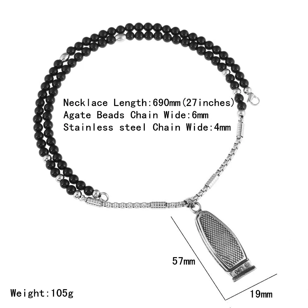 Men's Barber Pendant Necklace  - Men'S Fashion Haircuts review and price