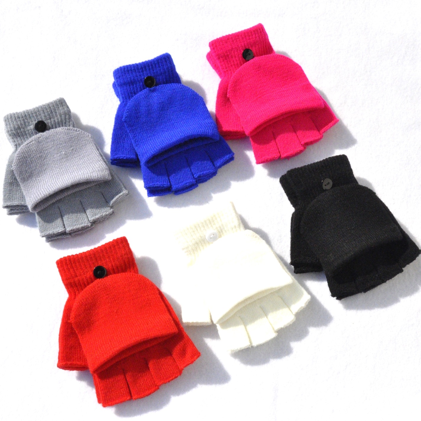 Knitted Flip Cover Half Finger - Men'S Fashion Gloves review and price