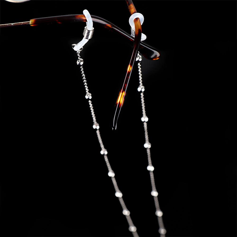 Retainer Beaded Eyeglass Silve - Mens Fashion Reading Glasses review and price