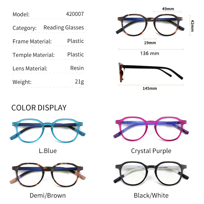 BLUEMOKY Retro Round Prescript - Mens Fashion Reading Glasses review and price